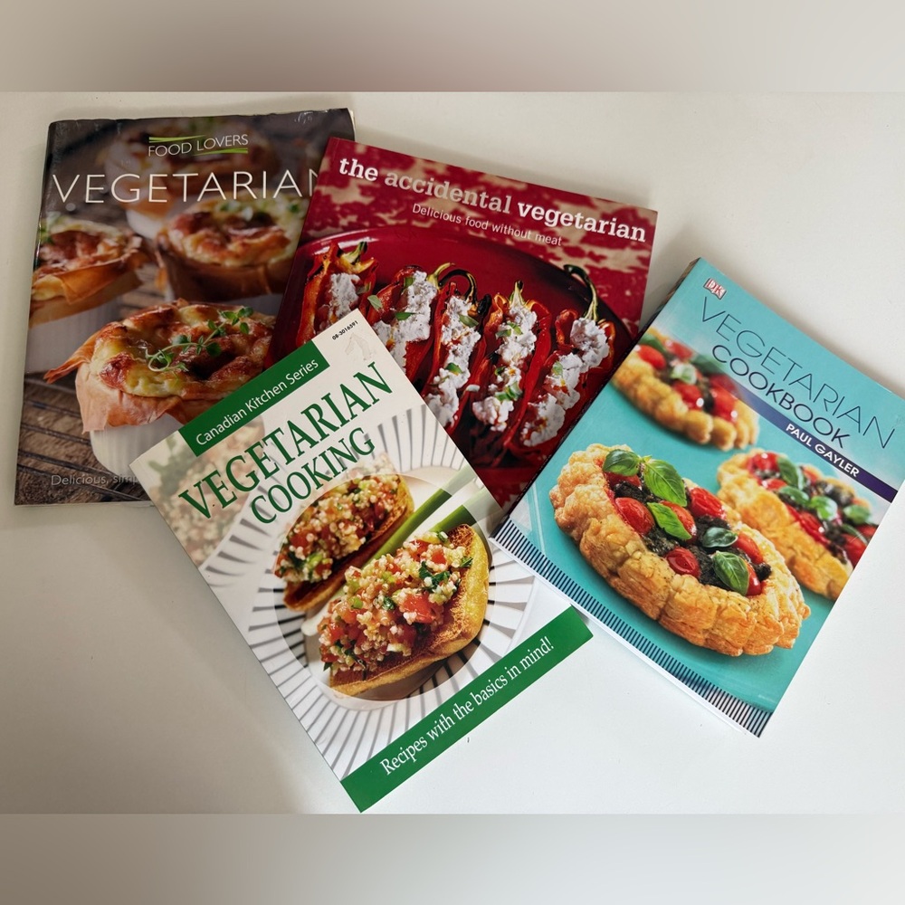 Bundle of Vegetarian Cooking Cookbooks